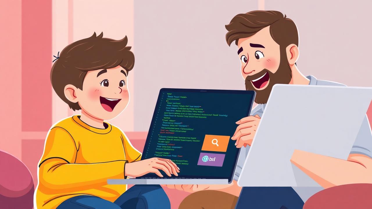 Il Primo Sito Web di Tuo Figlio: Guida Completa per Genitori